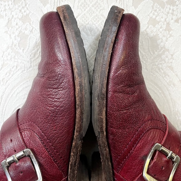 Frye Veronica Slouch Tall Boots in Oxblood Red, size 7.5 - Picture 6 of 13